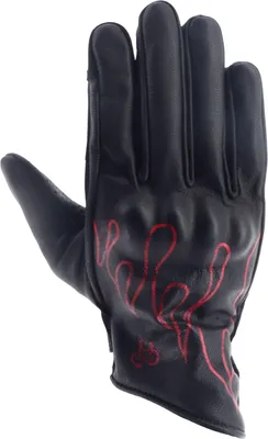 Produktbild von Helstons Rod Air perforierte Motorrad Handschuhe, schwarz/rot, 9