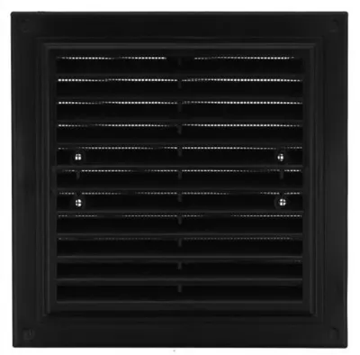 Imagen del producto de Rejilla de ventilación MWR 215X175, con rejilla y soportes de montaje, color gris, modelo MWR215X175GR