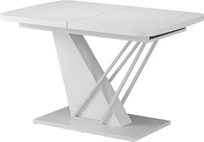 Produktbild von Esstisch Vicco Fenaro Weiß 120 x 80 cm ausziehbar, Model 58023