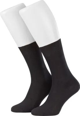 Produktbild von Tobeni 10 Paar Damen Business Socken 100 Baumwolle Spitze handgekettelt, Farbe:Schwarz, Grösse:39-42
