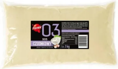 Zdjęcie produktu dla Fanex Sos majonezowy czosnkowy 3 kg