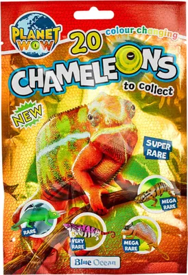 Produktbild von Blue Ocean Chamäleons Sammelfiguren 2024 - Planet Wow Figur - 1 Tüte