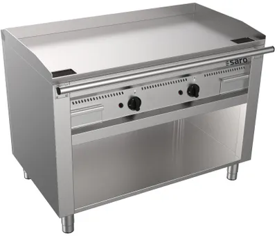 Produktbild von SARO Gas-Teppanyakigrill offenem Unterbau Modell TEB2/120 G