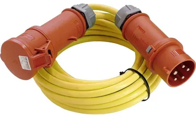 CEE-Verlängerungskabel 25 m, 400V/32A, 5-polig, IP44