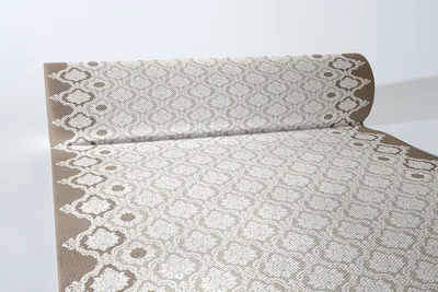 Produktbild von Sovie HORECA Tischläufer Mandy in Grau aus Linclass® Airlaid 40 cm x 24 m, 1 Stück - Ornamente