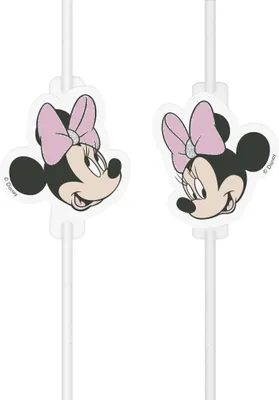 Produktbild von 4 Trinkhalme Minnie Einhorn / Unicorn