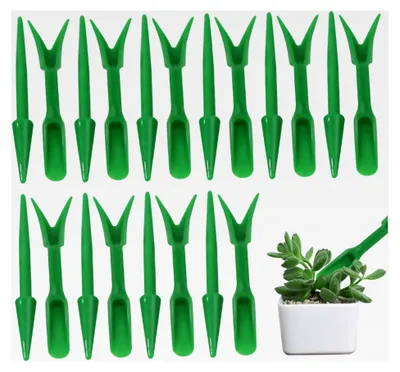 Produktbild von Pflanzwerkzeug für Blumenzwiebeln, 10 Sets Dibber zum Pflanzen, Umpflanzen, Mini-Bodenlochstanzer für Garten und Zuhause