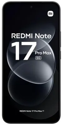 Imagen del producto de Redmi Note 17 Pro Max 5G - Negro - Smartphone con 8 GB de RAM / 256 GB de almacenamiento