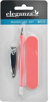 Obrázek produktu pro Set 3ks manikúry - Barva Růžová.