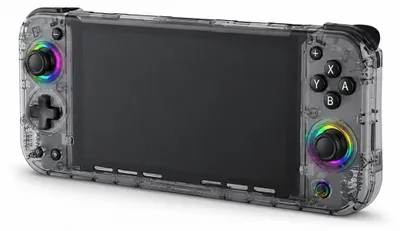 Produktbild von Für Nintendo Switch 6-Achsen Motion Controller mit RGB Schwarz