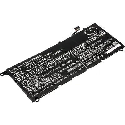 Obrázek produktu pro Baterie pro Dell XPS 13 9360, 7850 mAh, 7,6 V