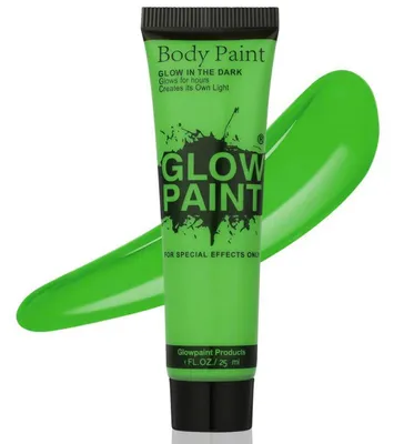 Produktbild von Bodypainting 25ml Mattgrün waschbar
