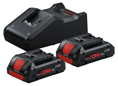 Produktbild von Starter-Set 2 x ProCORE18V 4.0Ah + GAL 18V-40