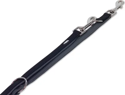 Produktbild von Nobby Führleine "Classic Preno" L: 200 cm, B: 20/25 mm schwarz / grau