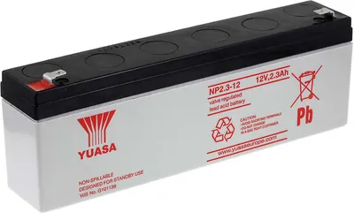 Image de YUASA Batterie au plomb rechargeable NP2.3-12 Vds