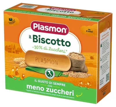 Immagine prodotto di Plasmon Biscotti 30% Zucchero 720 G