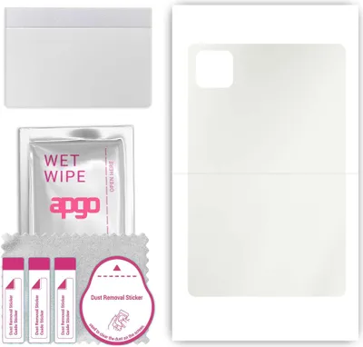 Produktbild von apgo Rückseite Schutzfolie, Matt, kompatibel mit Doogee T10S, Hinten Hydrogel-Displayschutzfolie mit Positionierhilfe, kratzfest, einfache Montage