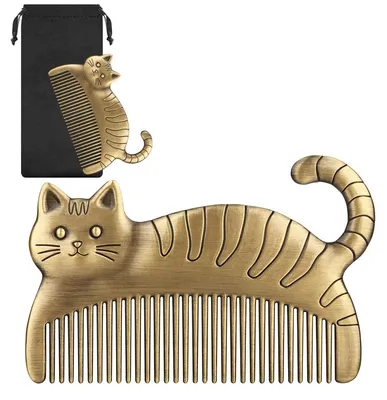 Productafbeelding van Kattenvorm Haarkam Baardkam voor Kattenliefhebbers