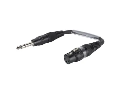Immagine prodotto di Cavo adattatore XLR(F)/Klinke stereo 0,15 m
