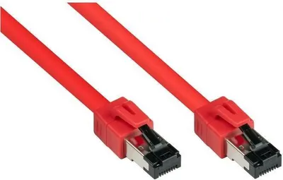Zdjęcie produktu dla Alcasa 8080-075R, 7,5 m, Cat8.1, S/FTP (S-STP), RJ-45, RJ-45, Czerwony
