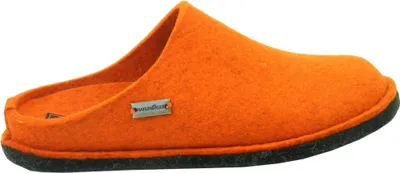 Produktbild von Haflinger Damen Herren Hausschuh Pantoffel Wollfilz Flair Soft 311010, Größe:41 EU, Farbe:Orange
