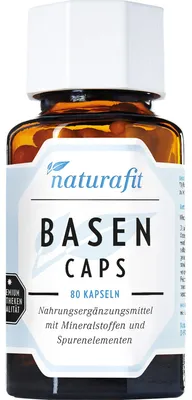 Produktbild von Naturafit Basen Caps, 80 St KAP