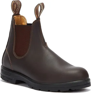 Produktbild von Blundstone 550 prämie Lederstiefelette Walnussbraun – 10.5 Vereinigtes Königreich / Braun