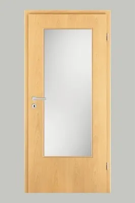 Produktbild von Pertura Zimmertür Meili Nachbildung Buche 86,0x198,5 cm Rechts mit Lichtausschnitt G3 (ohne Glas)