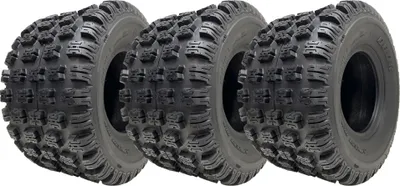 Zdjęcie produktu dla 18x10-8 ATV Quad Opony OBOR Advent Tubeless 255/50-8 Road Legal 102kg (zestaw 3 szt.)