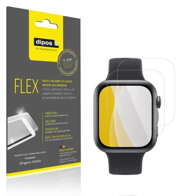 Produktbild von 2x Schutzfolie für Huawei Qingyun H3550 Folie, 100% Displayabdeckung, dipos Flex