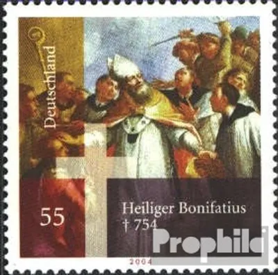 Produktbild von Briefmarken BRD (BR.Deutschland) 2004 Mi 2401 (kompl.Ausg.) postfrisch Bonifatius