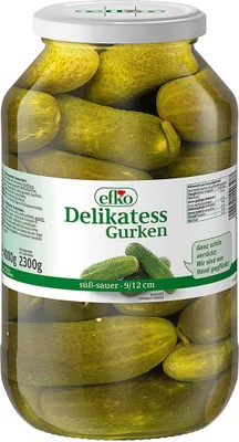 Produktbild von efko Delikatess Gurken 12-15 cm 4000g