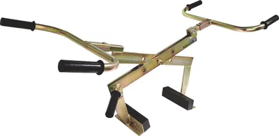 A tool for lifting and moving heavy objects like stones or bricks.