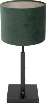 Immagine prodotto di Steinhauer - lampada da tavolo - Stang - nero - metallo velluto - Ø 20cm - E27 - 8162ZW