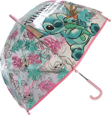 Produktbild von Disney Lilo und Stitch Kinder Regenschirm Stabregenschirm Schirm D 70 cm