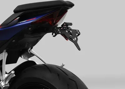 Zdjęcie produktu dla Uchwyt tablicy rejestracyjnej ZIEGER Pro kompatybilny z Aprilia RS 660 Switzerland