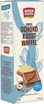 Produktbild von Schoko küsst Waffel - Vollmilch 100g