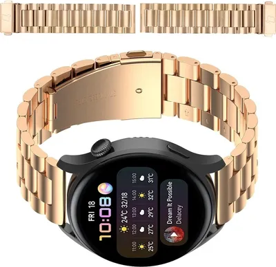 Produktbild von Bizon Armbanduhr Aura QuickRelease 20mm Roségold