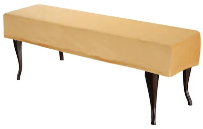 Sitzkissenbezug, dehnbar, 100-140 cm, gelb, für Essbank