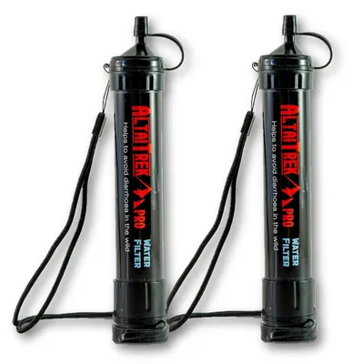 Produktbild von Wasserfilter 3 x 20 cm, 2 Stücke, entfernt 99% Bakterien, für Camping