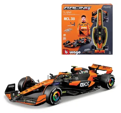 Modellbausatz McLaren MCL38 (2024) #4 Norris, 1:24, 42 Teile