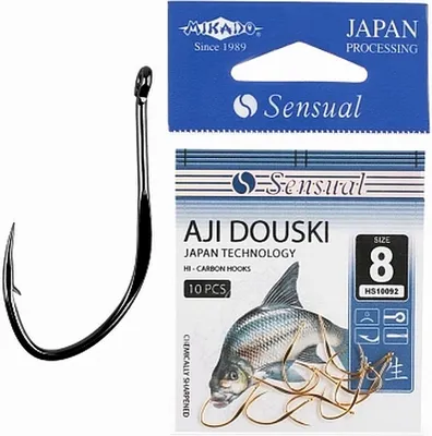 Produktbild von 10 Angelhaken geschmiedet Weisfisch & Brassenhaken Gr. 6