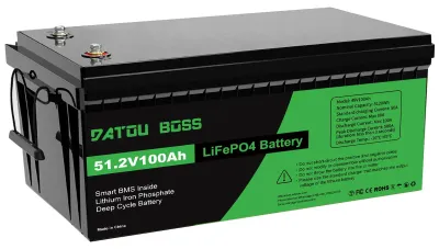 Produktbild von 48V 100Ah Lithium-Ionen Akku - DTA-100Ah-48V - Energie 5.12kWh - BMS - Max. Entladestrom 120A - Ladestrom 50A - Für Wechselrichter, PV, Wohnmobil