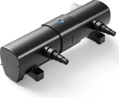 Produktbild von SunSun CUV-2072 Teichklärer 8000 l/h / 72 W UVC für Teichgrößen bis 90.000 Liter, Vorklärgerät für Teichfilter & Teichpumpe, Wasserklärer mit UV-Lampe, Lichtfilter zur Algenbekämpfung