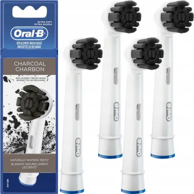 Produktbild von Oral-B | Oral-B Aufsteckbürsten EB20 - 4 Stück - Aktivkohle - Zahnreinigung - gesundes Zahnfleisch