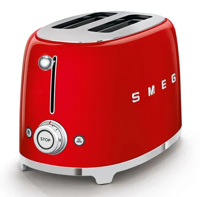 Zdjęcie produktu dla Smeg TSF01RDEU, 2 kaw., Czerwony, Stal nierdzewna, Przyciski, Stal nierdzewna, 950 W