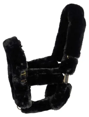 Produktbild von Halfterschutzbezug SET Soft  Halfterschoner  8 teiliges Set Halfterschonbezug  Halfterschutz in Schwarz & P/S