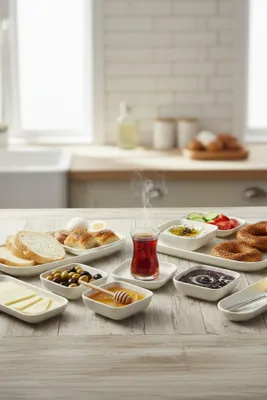 Obrázok produktu pre Sada riadu Hermia Concept (29 kusov) vyrobená zo 100% porcelánu, krémová farba, vhodná do mikrovlnnej rúry a umývačky riadu