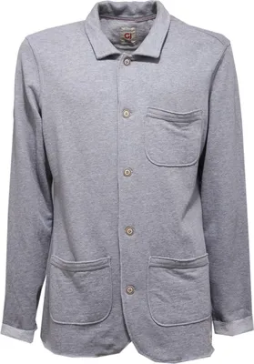 Produktbild von 2664AB giacca in felpa uomo GAUDI' JEANS grau Sweatjacke Männer