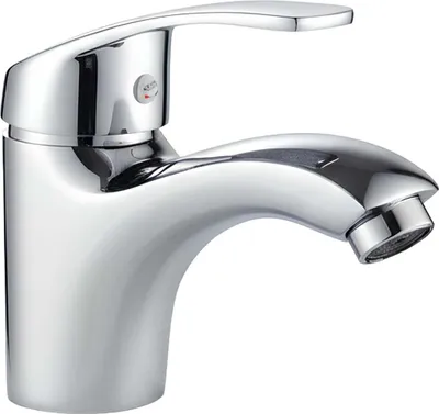 Immagine prodotto di Avizar, rubinetto lavabo monocomando cromato 10×9 cm acqua calda e fredda, argento